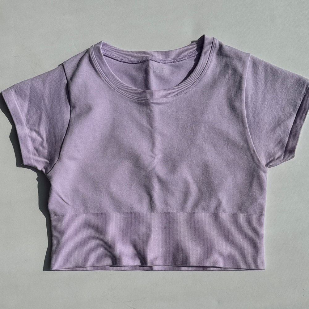 Aerie Lavender Crop Top